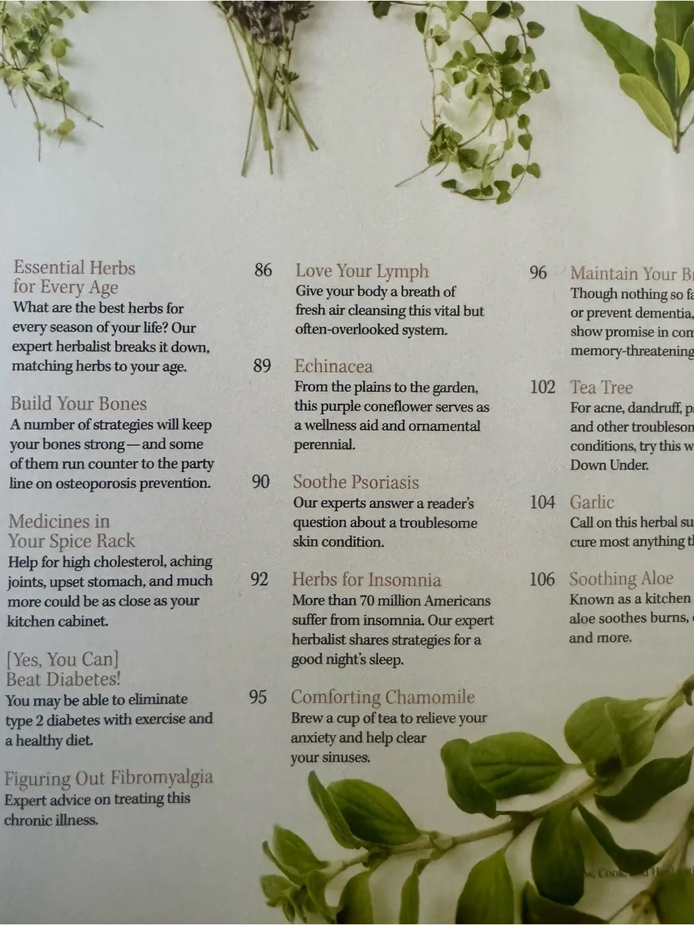Mother Earth News Magazine Collector Series 2025 Grow Cook Heal with Herbs